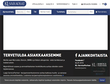 Tablet Screenshot of kl-varaosat.fi